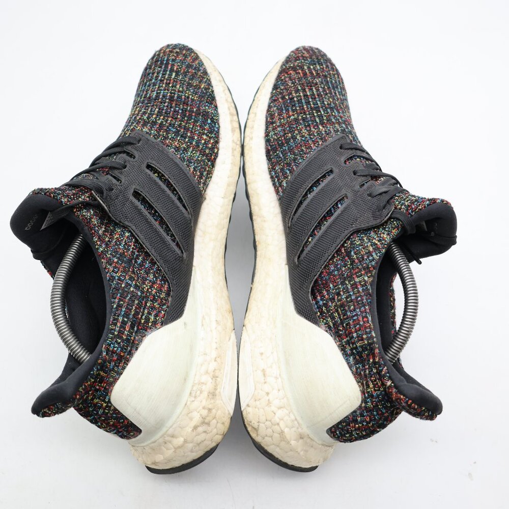 Adidas UltraBoost 4.0 Black Multicolor Men's Size 12 Running Athletic Sneakers - Picture 6 of 13
